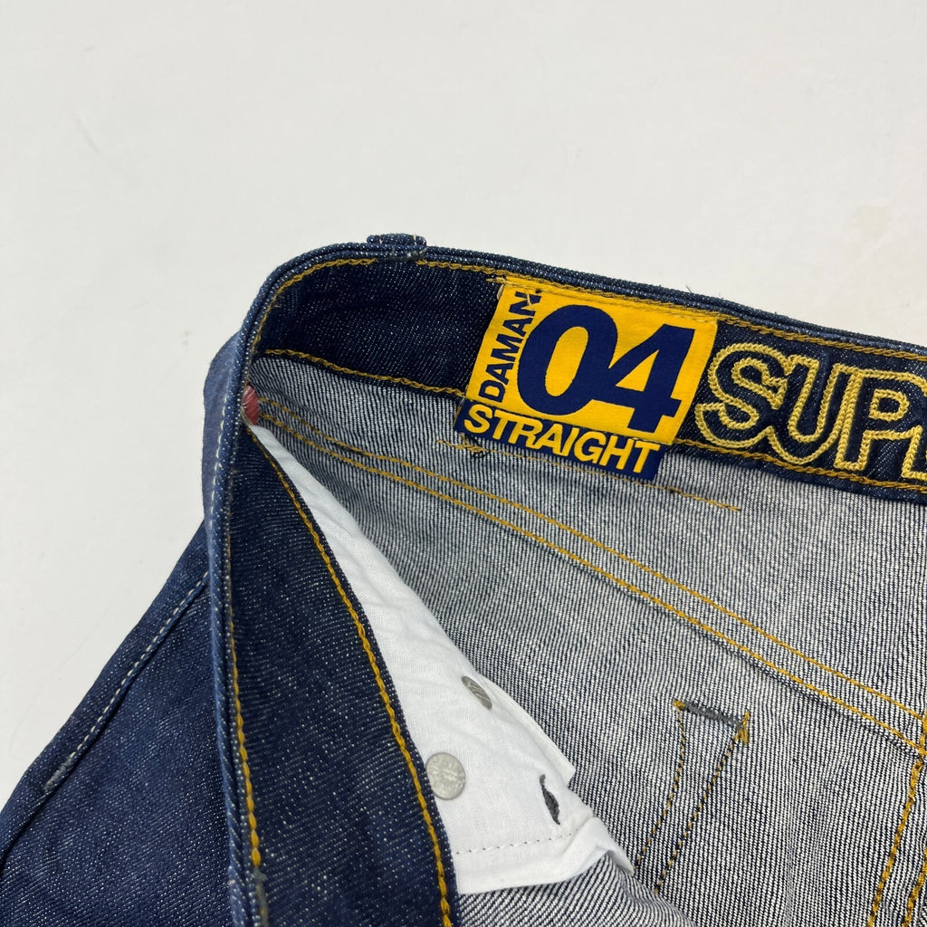 Mens SuperDry 04 Daman Straight Stretch Blue Jeans W31" L30" - New without Tags
