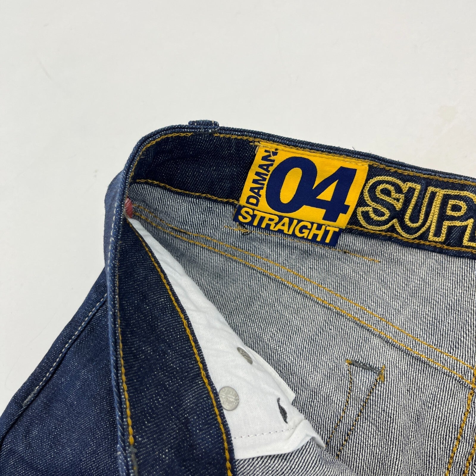 Mens SuperDry 04 Daman Straight Stretch Blue Jeans W31" L30" - New without Tags