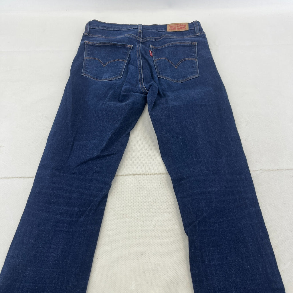 Levis Slimming Skinny Jeans Navy Blue Denim Women's W28" L30"