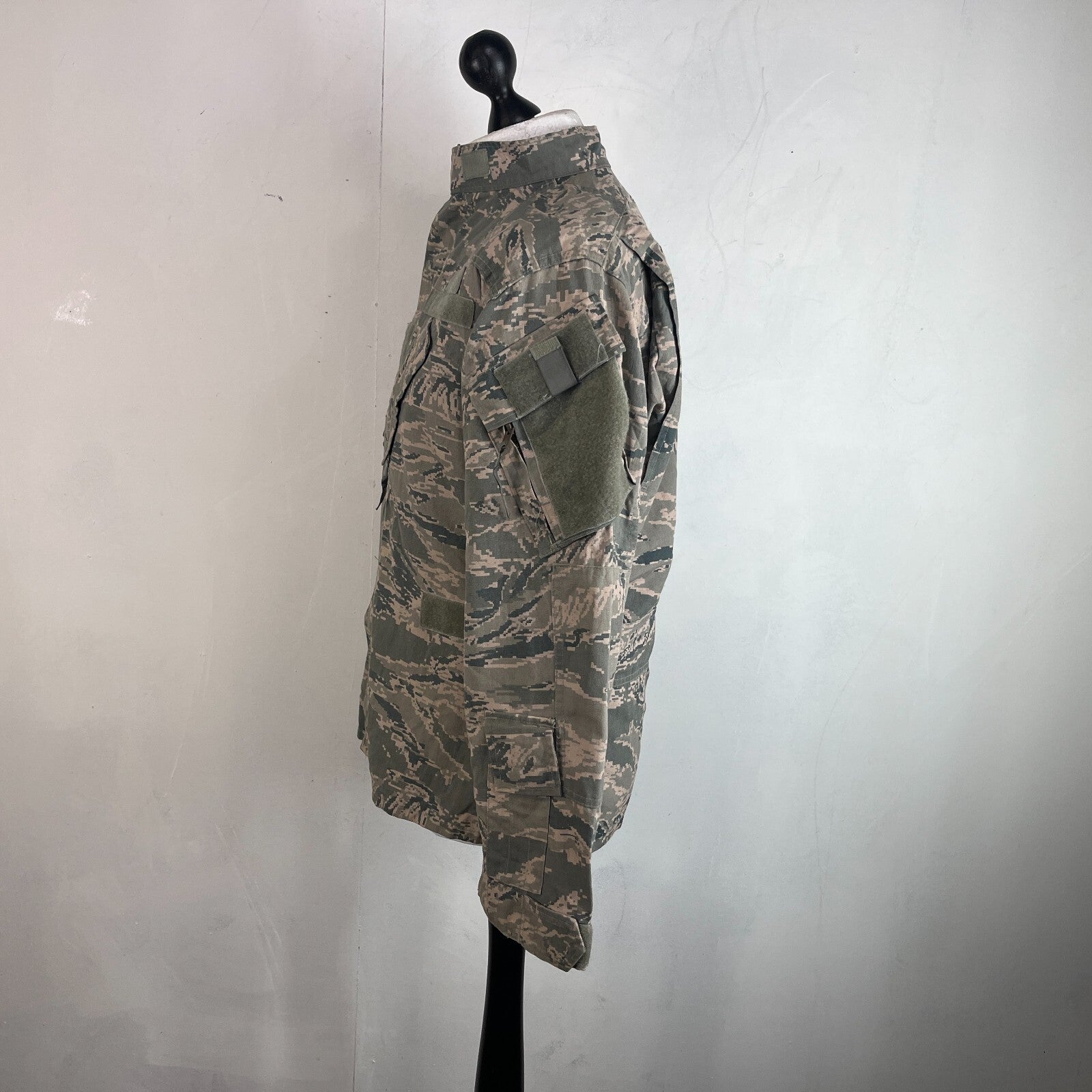 US Air Force Tactical Flight Duty Uniform Jacket Tiger Stripe BDU Medium Short