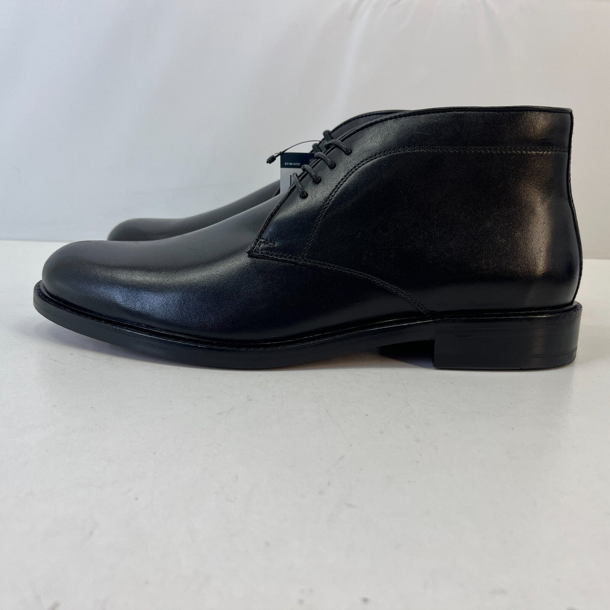 Marks & Spencer Sartorial Black Leather Smart Luxury Boots UK 8 RRP £120 New