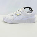 Puma Cali Chunky White Leather Trainers size UK 6  EU 39