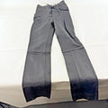 Vintage G.MAC Scottish Leather Jeans Trousers Super Skinny W24" L30" Lace Up Fly