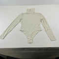 Lululemon Wundermost Soft Nulu Turtleneck Bodysuit Bone White XS See Details