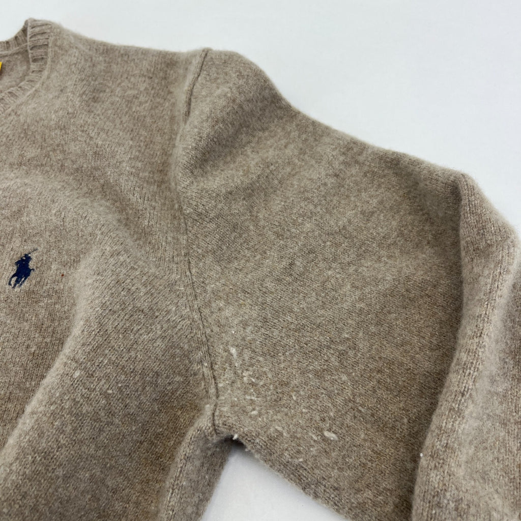 Polo Ralph Lauren Mens Cashmere Blend Jumper size XXL Beige