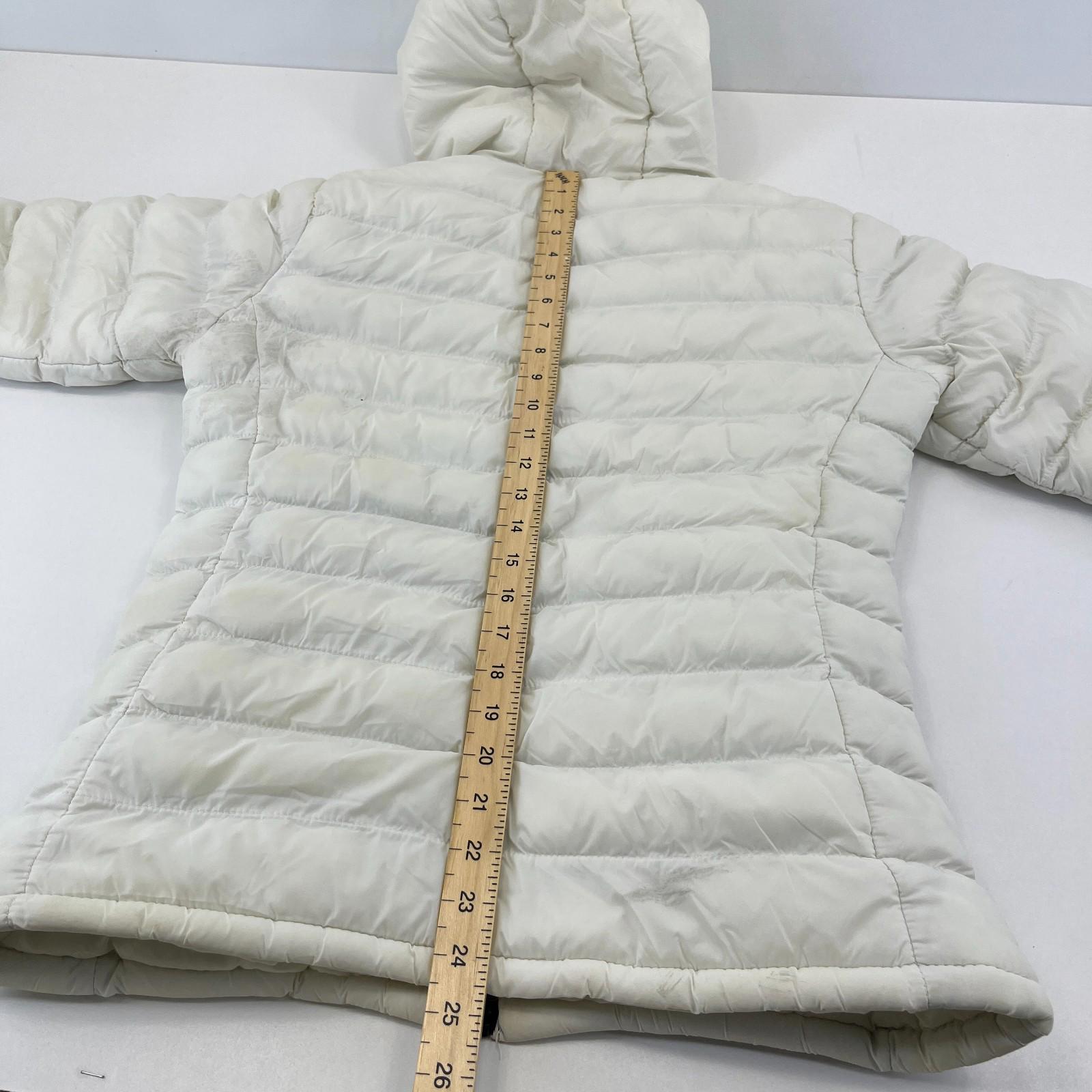 Bench White Quilted Puffer Jacket Women's size 12 (medium) Style Ludlow3