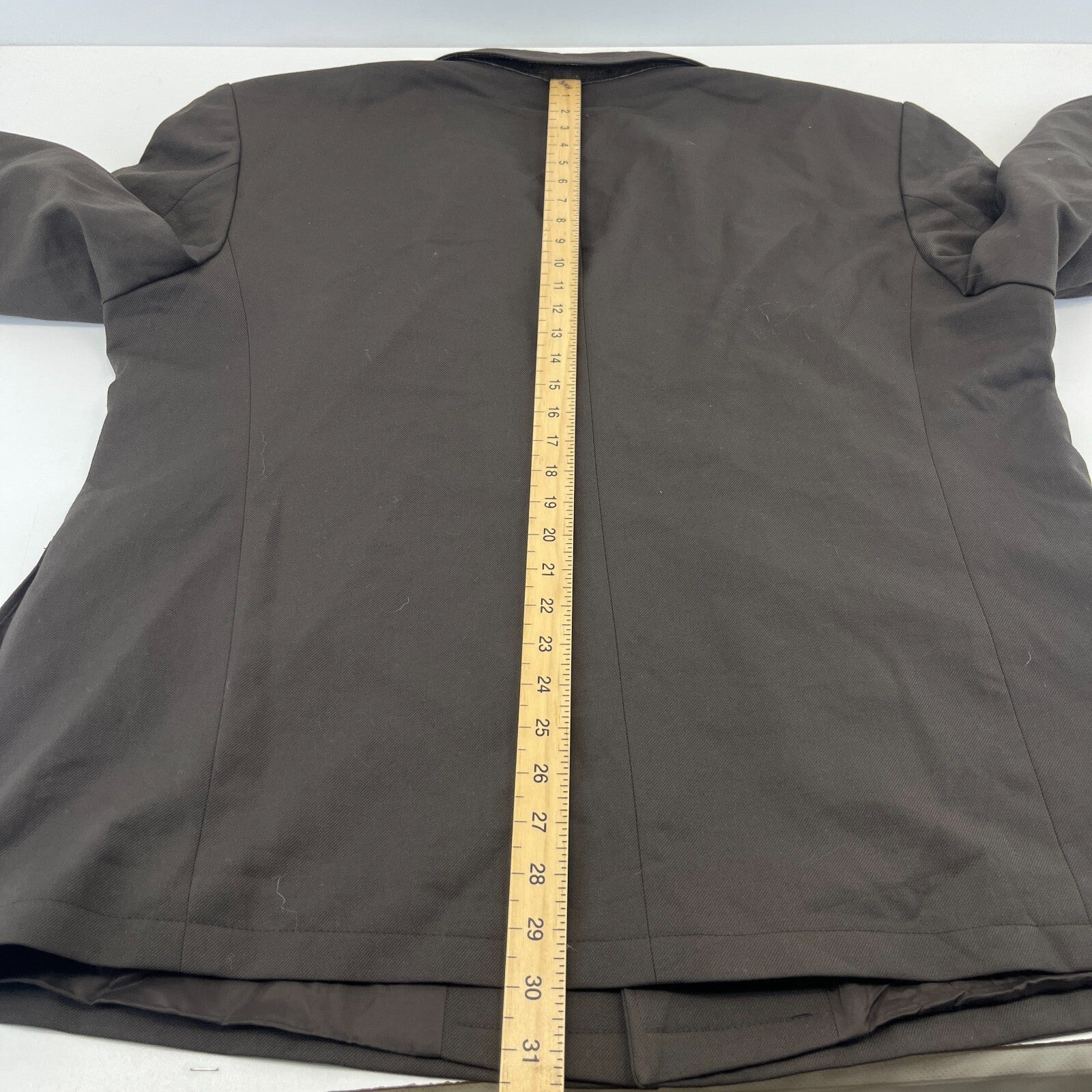 Austrian Army Dress Uniform Jacket Officers Blazer in Brown with Badges size XL