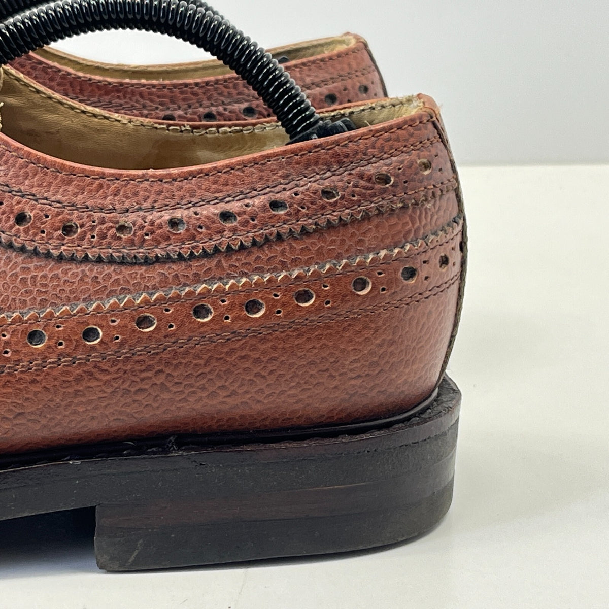 Samuel Windsor Men's Brogues size 8 Brown Leather Formal Shoes