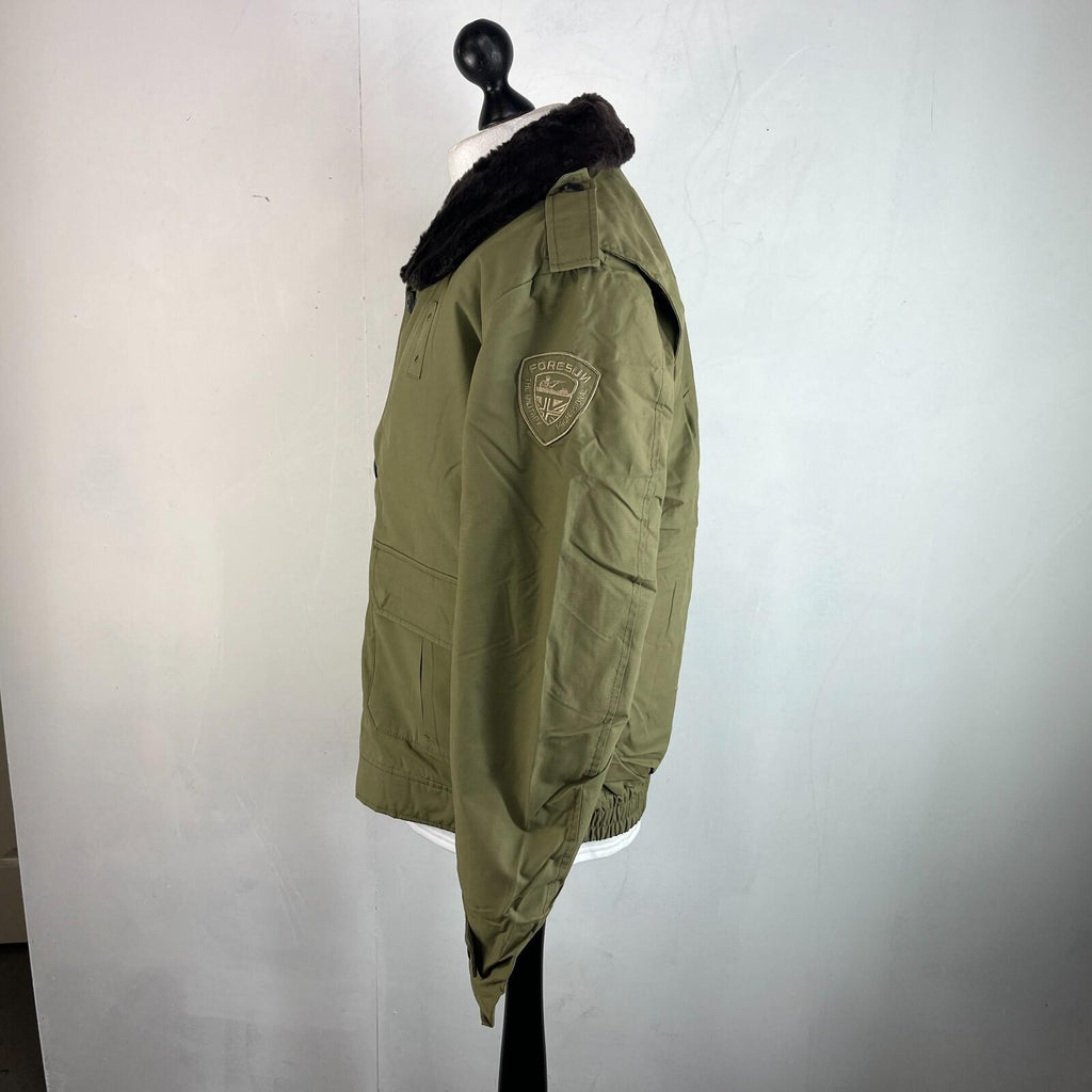 Foresun Professional Military Bomber Jacket w/ Liner & Faux Collar Shooting 2XL