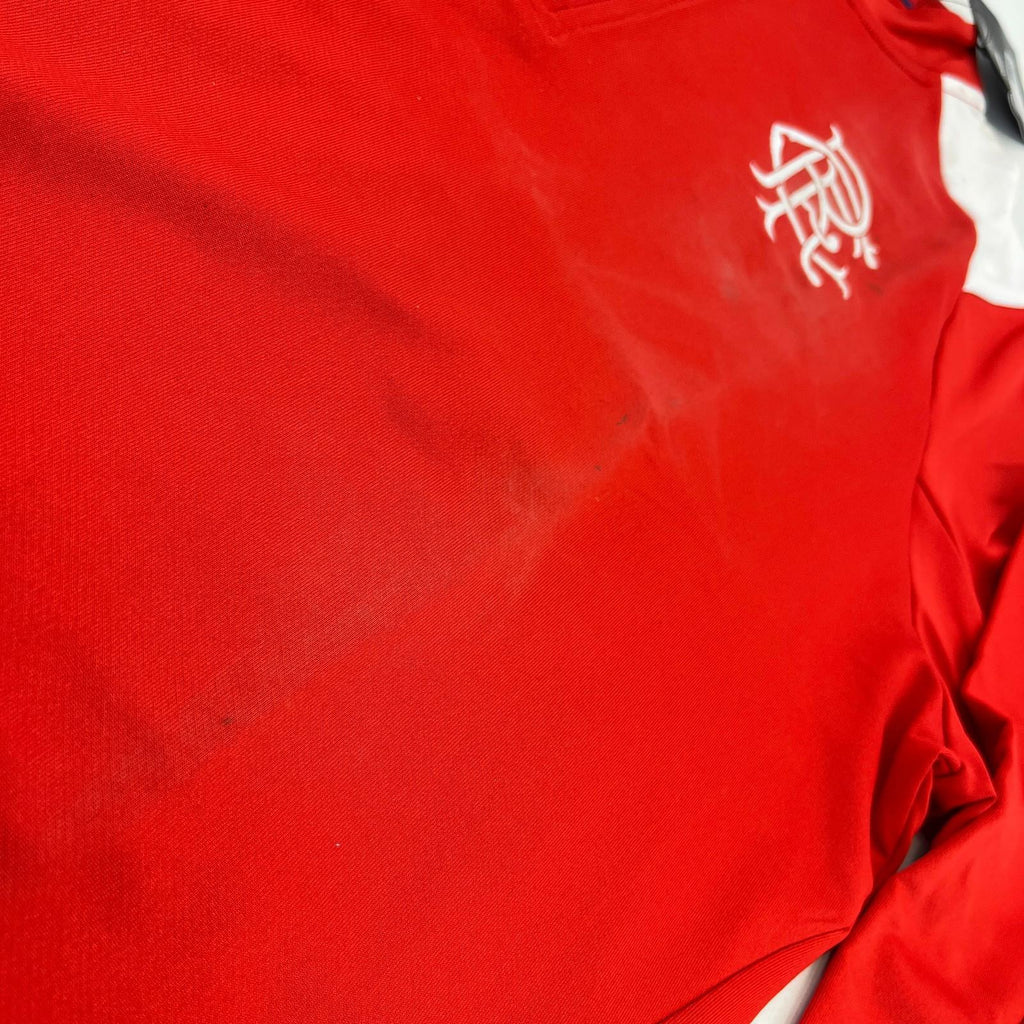 Rangers Castore Match Day Quarter Zip Top Women's size 14 Red - See Details