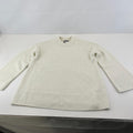 Sweaty Betty Alpine Wool Crew Neck Jumper Sweater in Lily White size S Alpaca