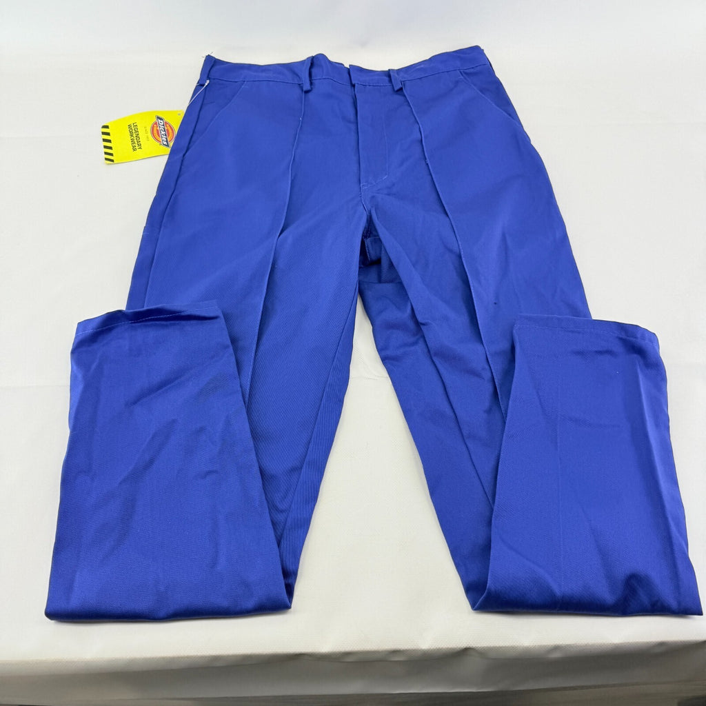 Dickies Redhawk Work Cargo Trousers in Blue W36R Sparky