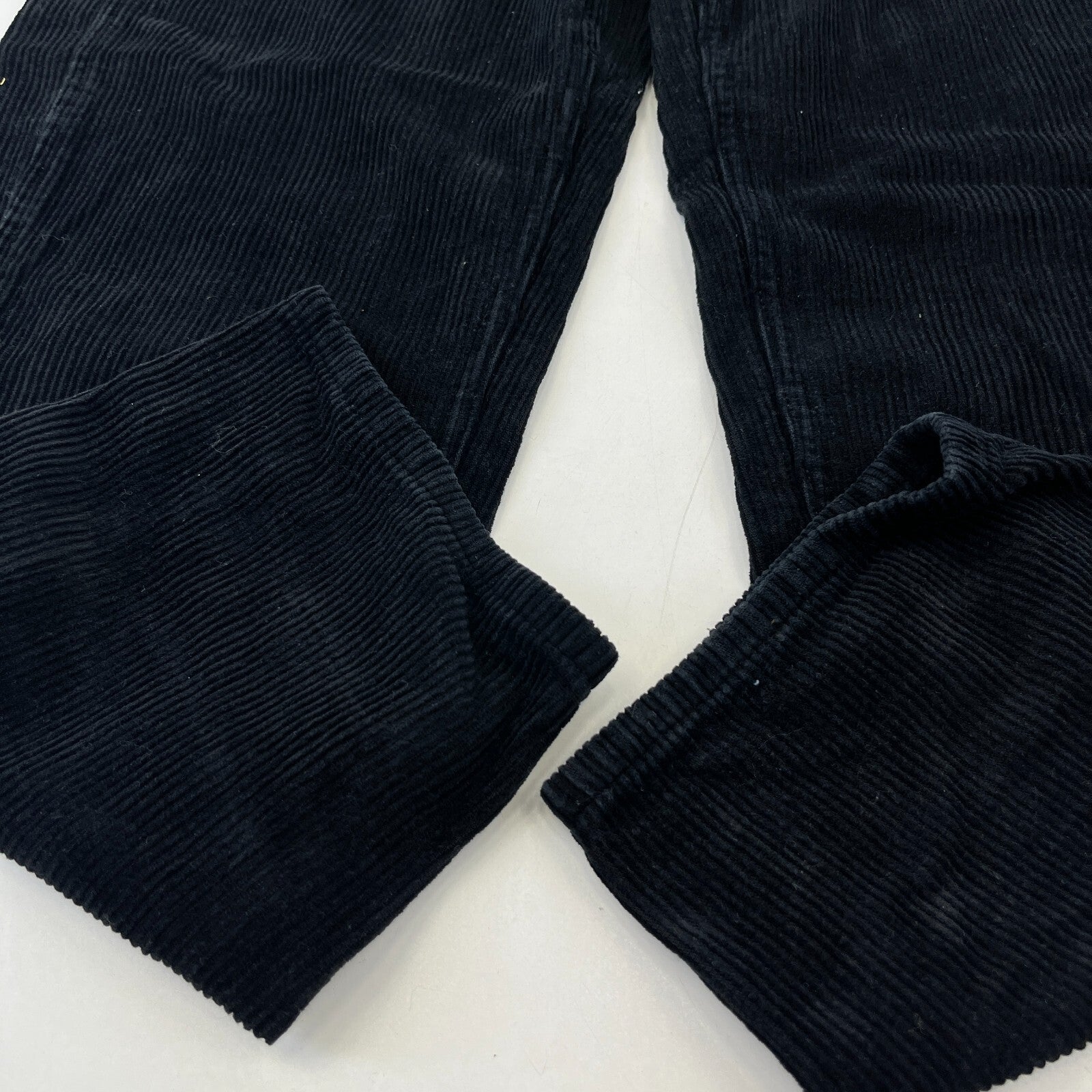 Whistles Autumn Winter Black Paperbag Corduroy Jeans Trousers size 27 Leg 26"