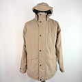 Rohan Atlas Jacket Khaki Beige Brown size S Waterproof + Removable Hood