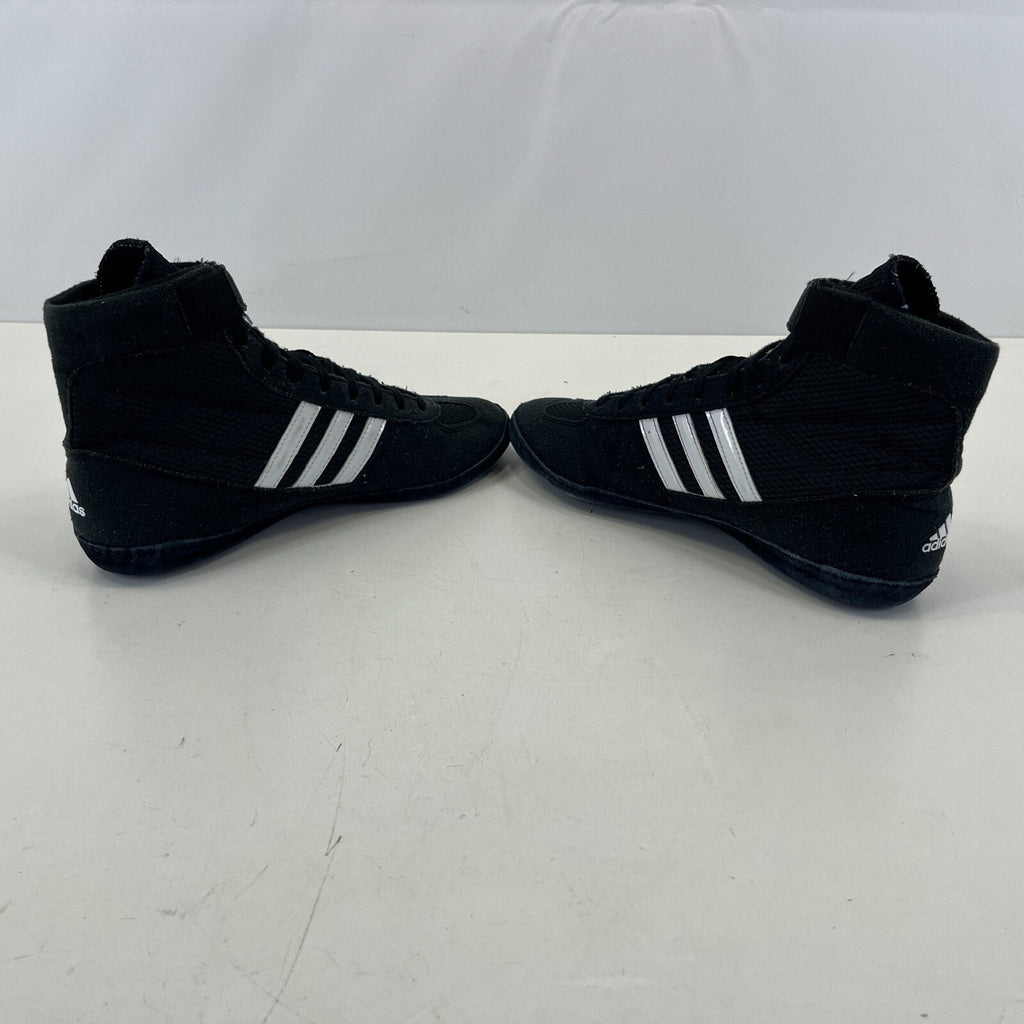 adidas Combat Speed 4 Wrestling Trainers Shoes Black & White size UK 6 EU 39 1/3