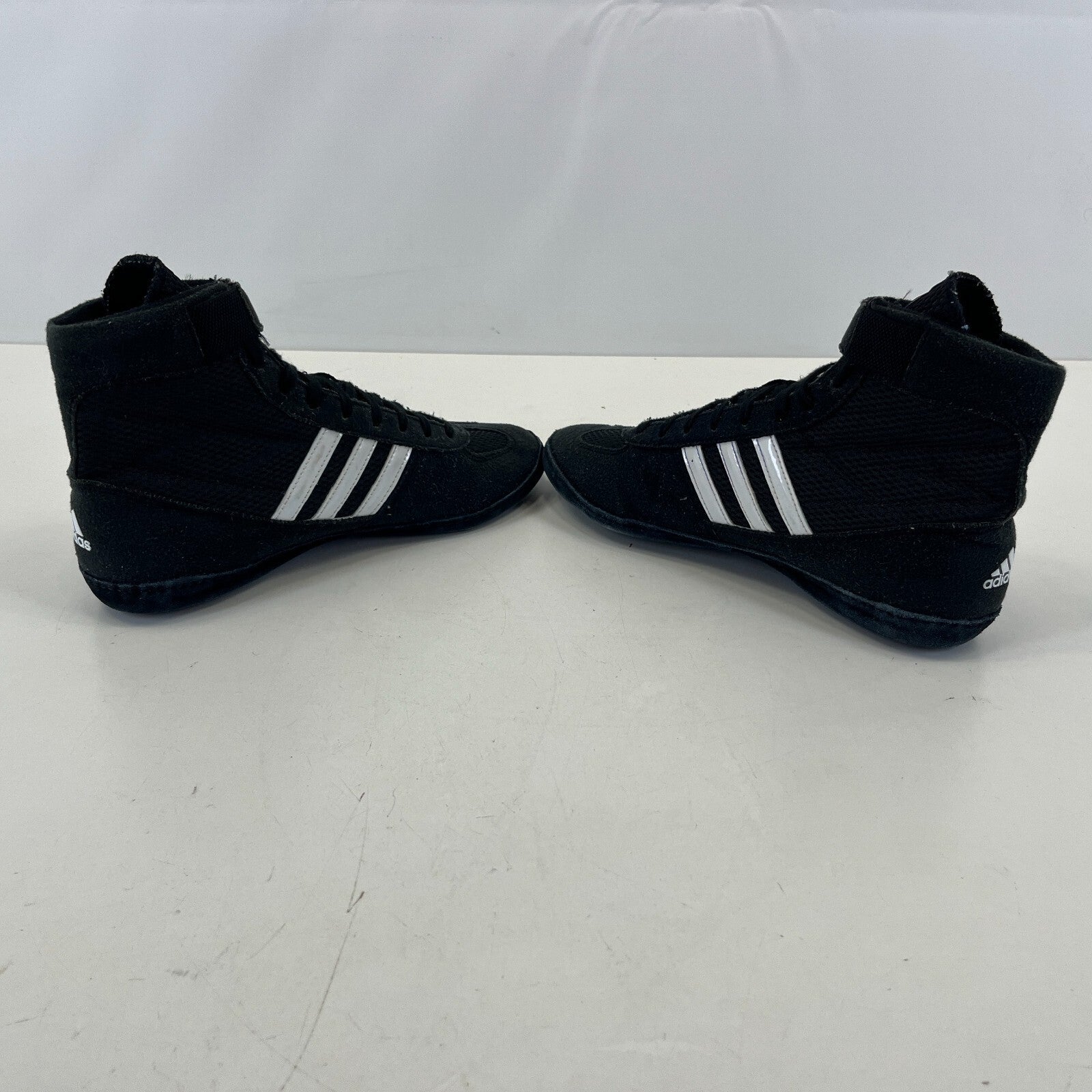 adidas Combat Speed 4 Wrestling Trainers Shoes Black & White size UK 6 EU 39 1/3