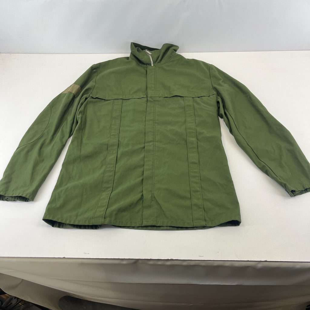 Vintage Marquardt & Schulz German Army Chore Jacket Olive Green Military EU 50