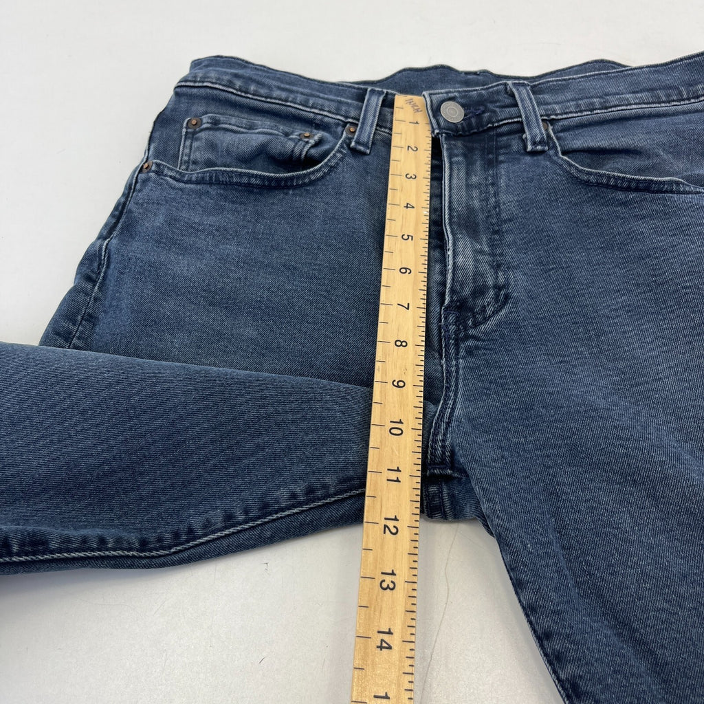 Genuine Levi Strauss Premium Dark Blue Levi's Stretch Jeans Straight W34" L34"