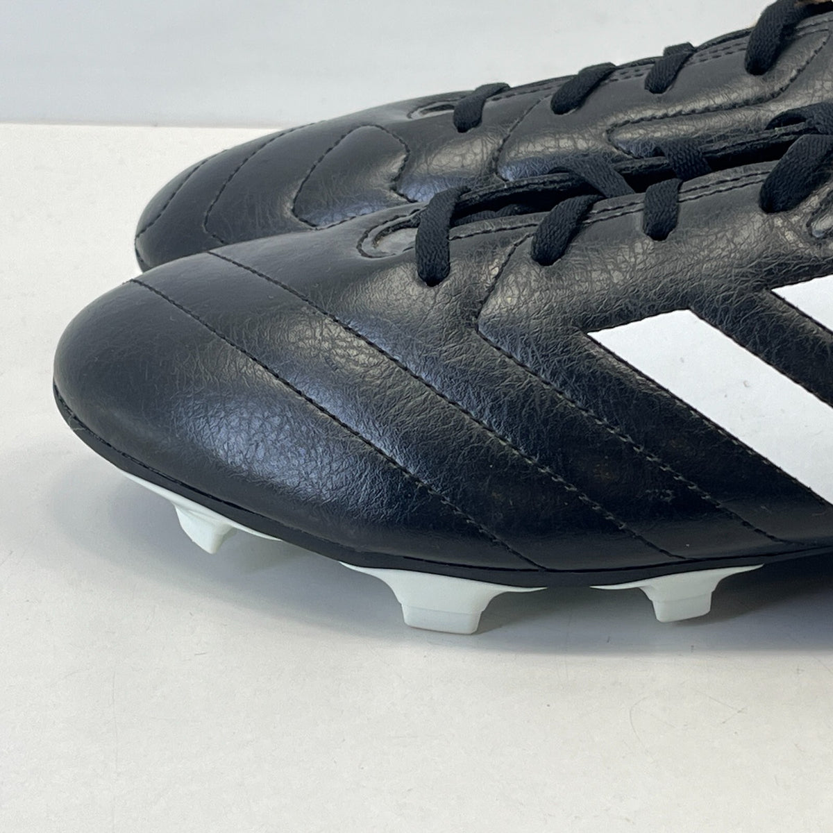 Adidas Goletto VIII FG Mens Football Boots Firm Ground Moulded Black UK 11 - New