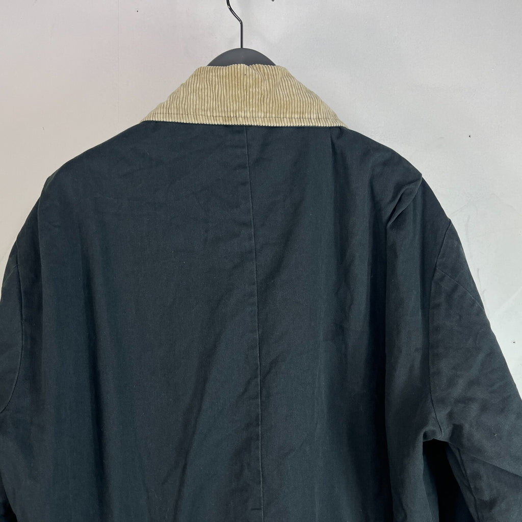 Vtg Walls Zero Zone Heavy Duty Overalls Quilted Insulated in Black Large Tall