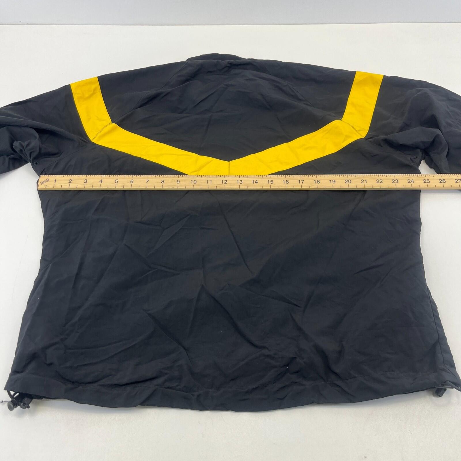US Army Bomber Jacket in Black & Yellow Windbreaker US size Medium-Short