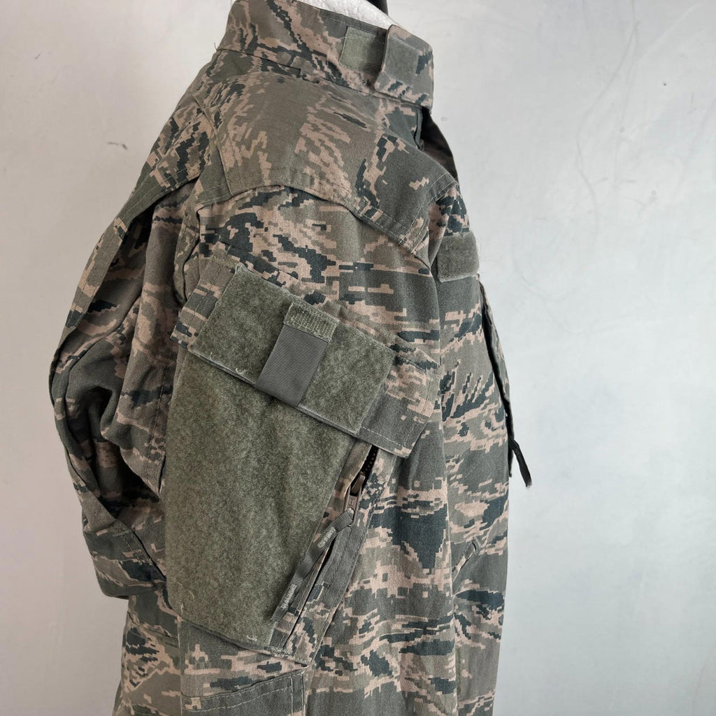 US Air Force Tactical Flight Duty Uniform Jacket Tiger Stripe BDU Medium Short