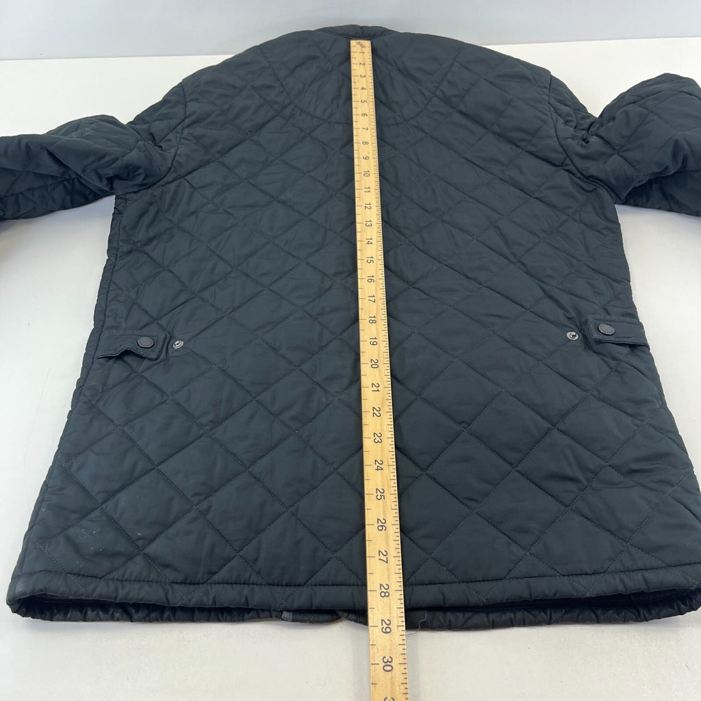 Barbour Chelsea Sportsquilt Jacket in Black Men's size Small