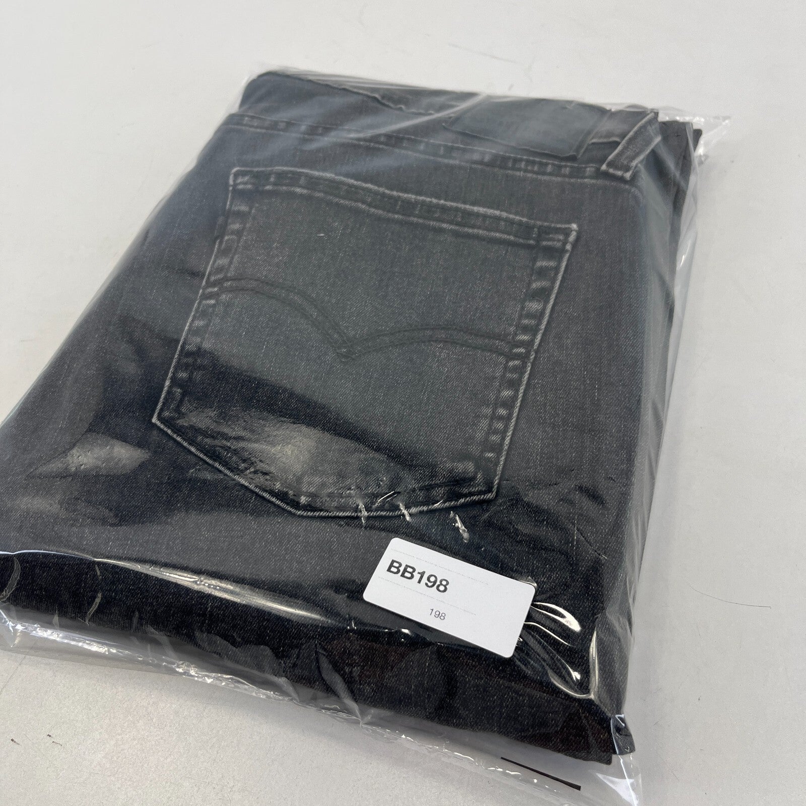 Levi’s 724 High Rise Straight Jeans Charcoal Grey W32" L30"