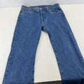 Authentic Men's Levi 501 Jeans - Straight Leg - Blue - W36" L32" - VGC