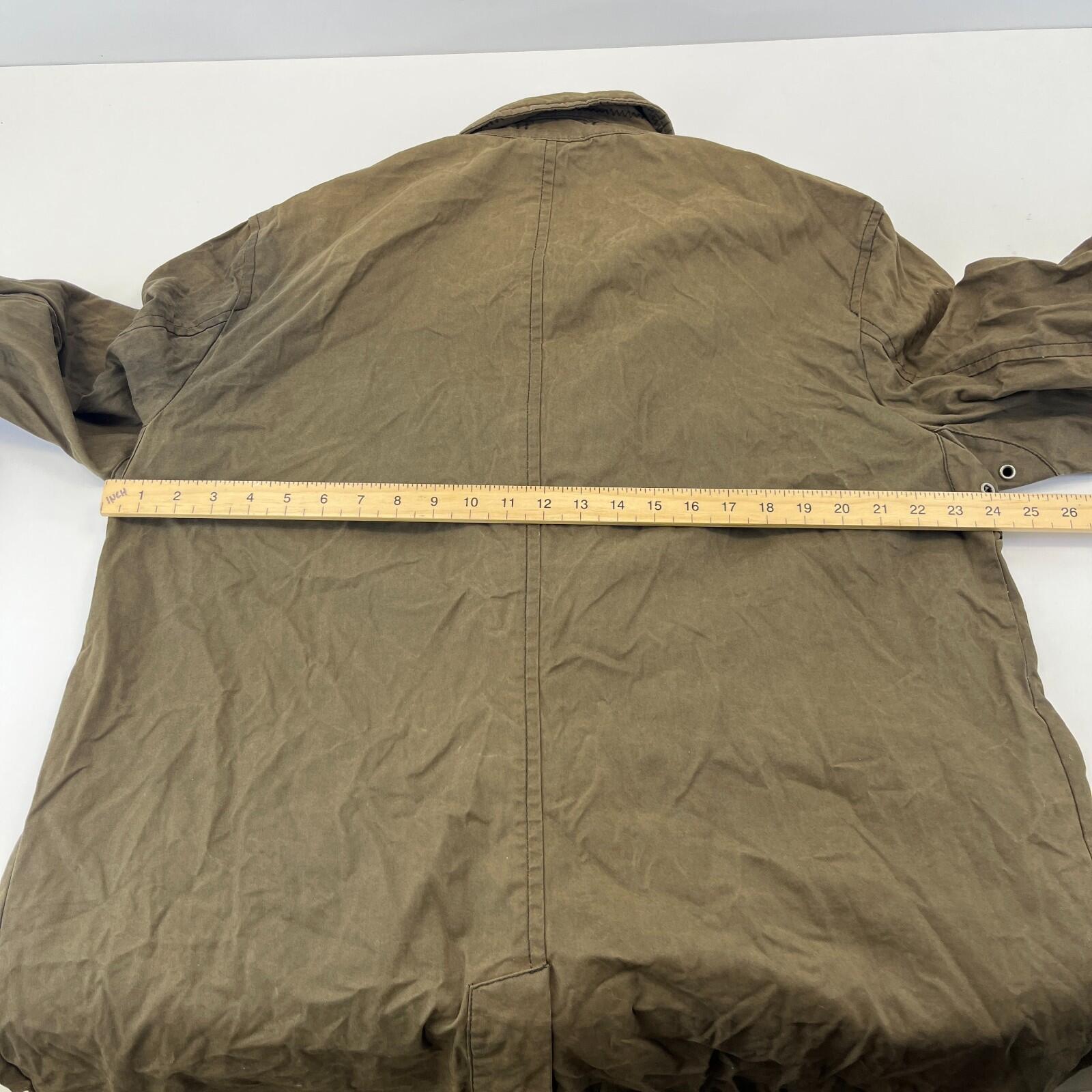 Marc O’Polo Mens Waxed Overcoat Jacket Wax Coat EU size 54 (UK Large)
