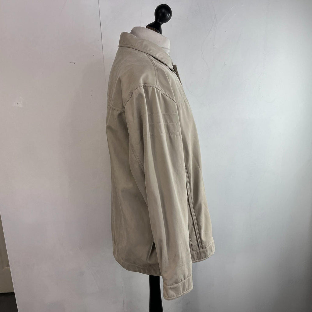 Saxon Classics Men's Light Beige Casual Jacket size XL