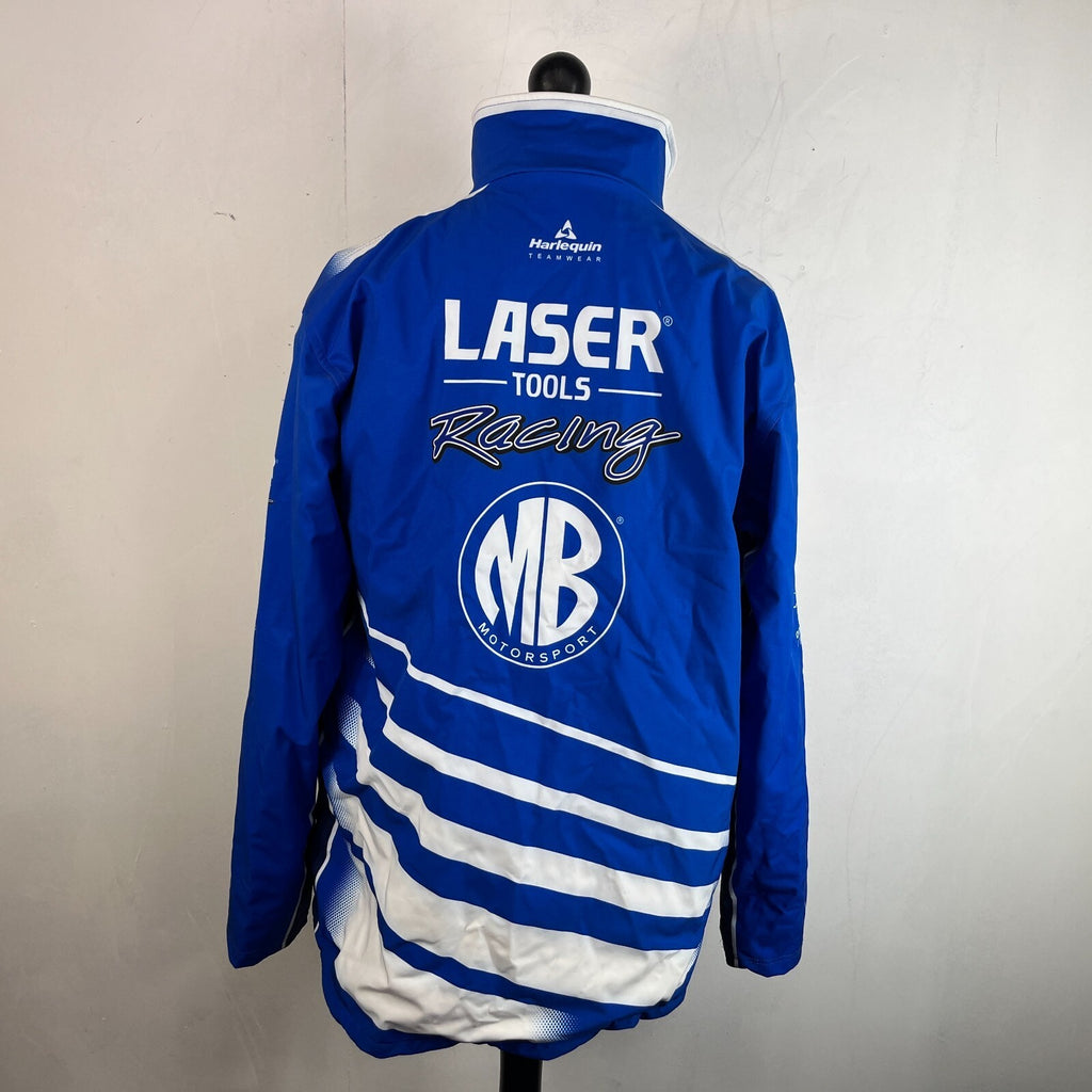 Harlequin MB Motorsport BTCC Racing Team Jacket 2XL Waterproof Teamwear Rare