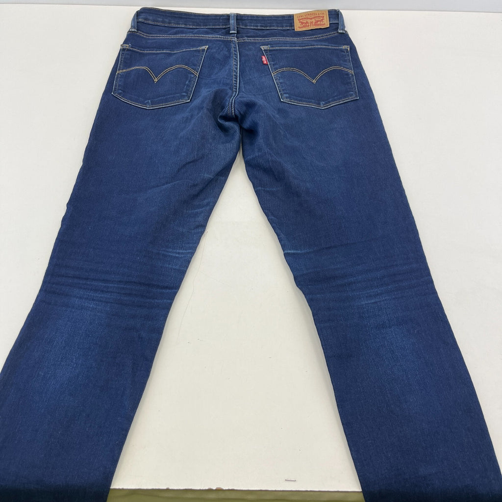Vintage Levis 711 Skinny Jeans Dark Wash Slim Fit Women's W29" L32"