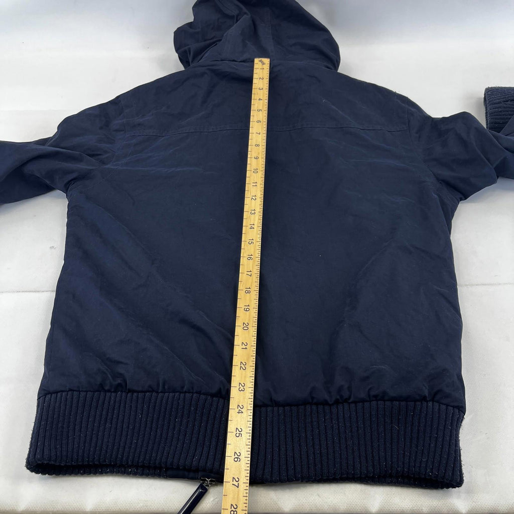 Superdry Microfibre  Windbomber Windbreaker Bomber Jacket size XL Navy Blue