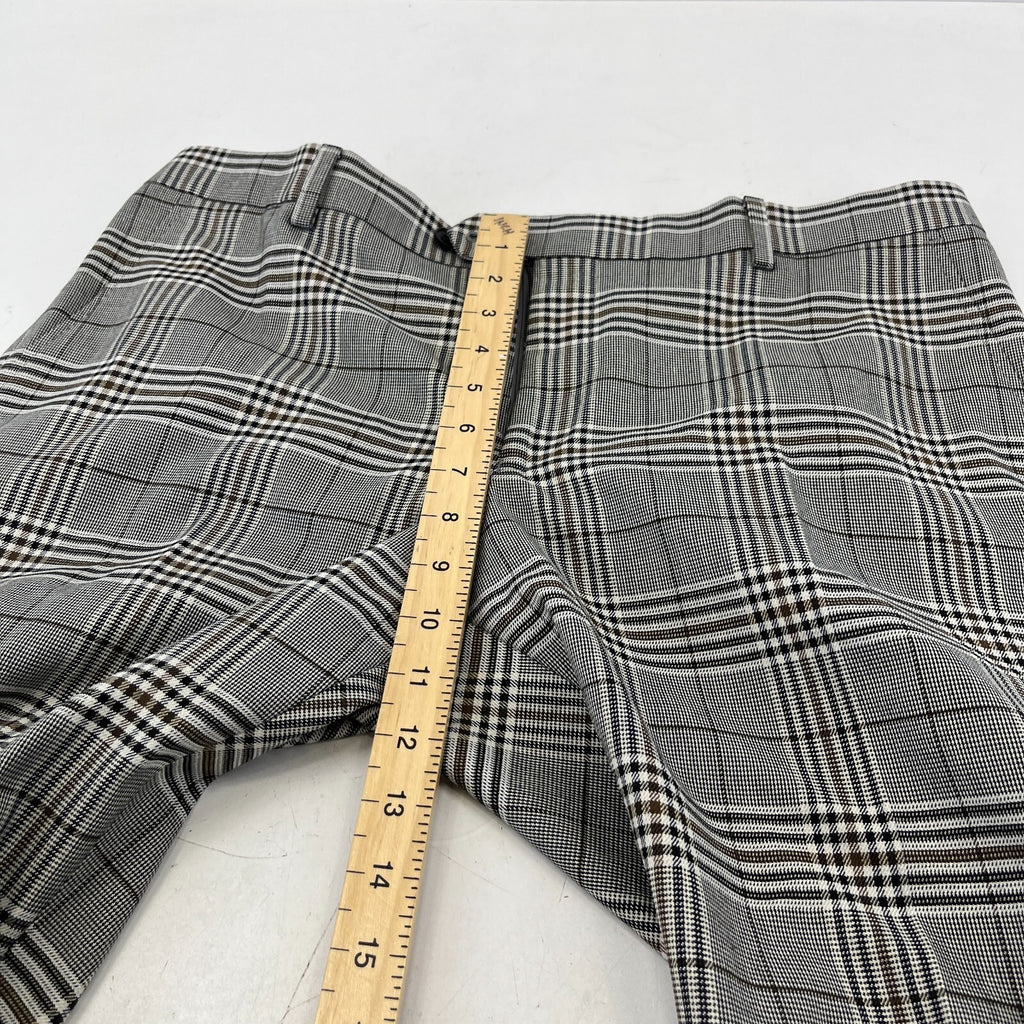 Next Tailoring Men's Grey Check Suit 44L Dark Grey W36 L31 Trousers Skinny Fit