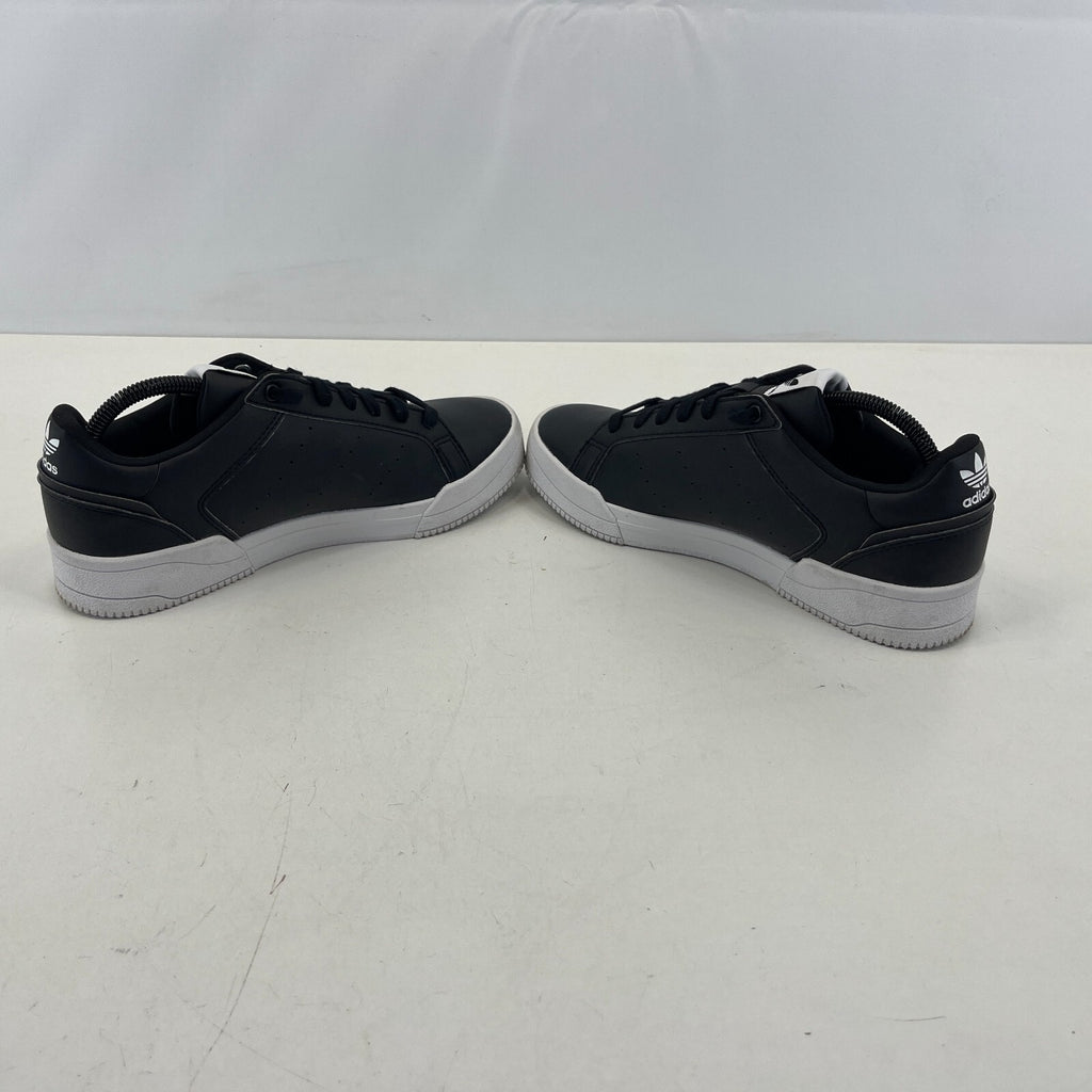 Adidas Court Tourino Trainers Black on White size UK 7 - EU 40 2/3