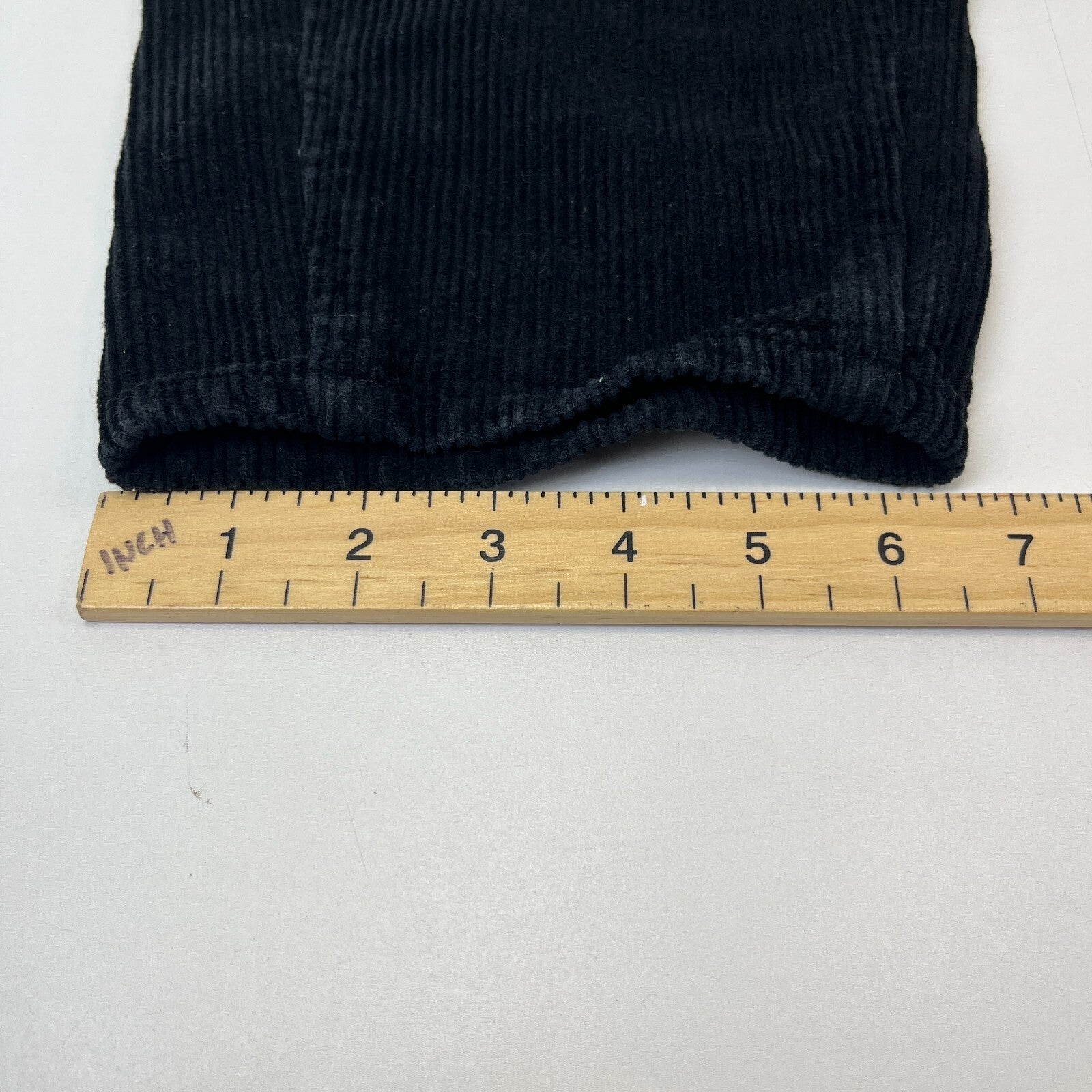 Whistles Autumn Winter Black Paperbag Corduroy Jeans Trousers size 27 Leg 26"