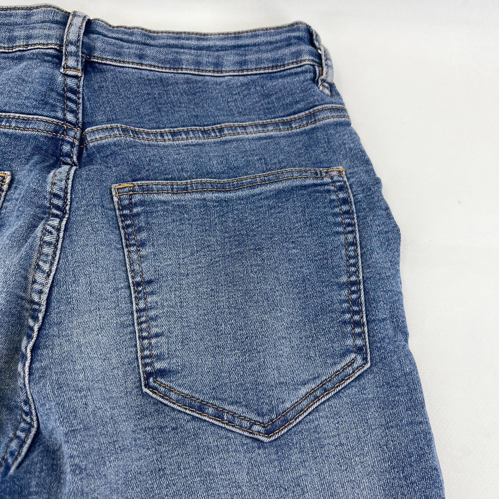 C&A Divided Mid Blue Super Skinny Jeans Women's UK size 8R - NWOT