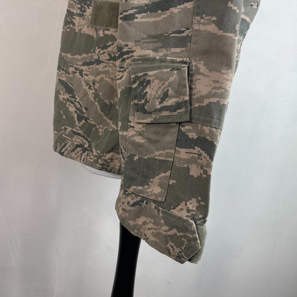 US Air Force Tactical Flight Duty Uniform Jacket Tiger Stripe BDU Medium Short