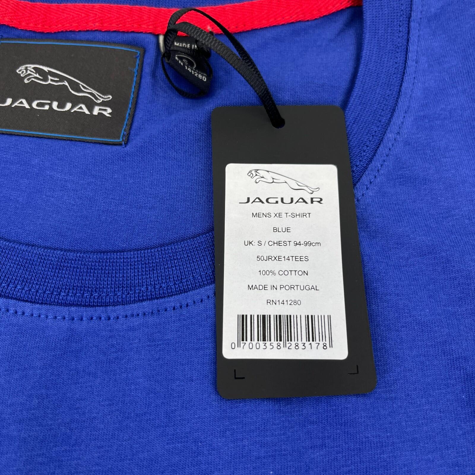 Jaguar XE Tee Shirt Official Product in Blue size Small - New with Tags