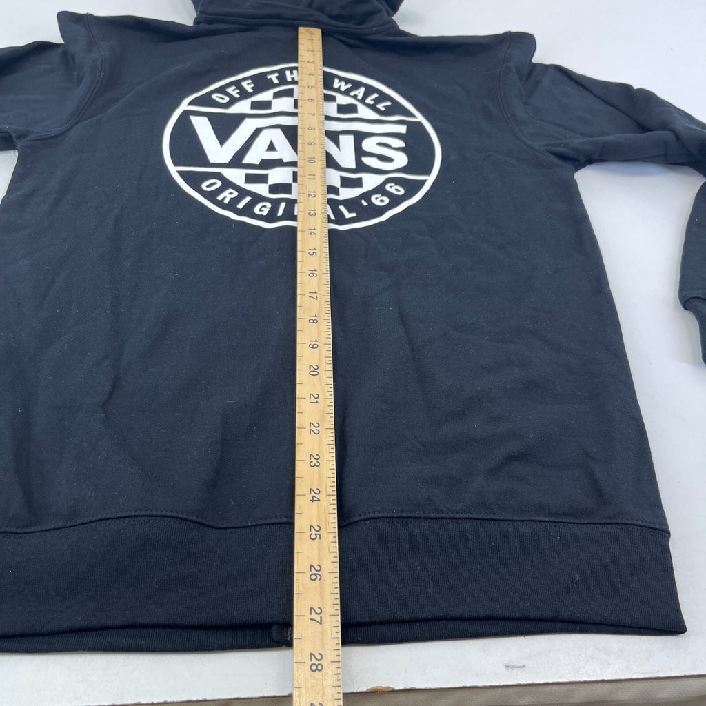 Vans Off the Wall Men's Back Print Hoodie in Black size Small