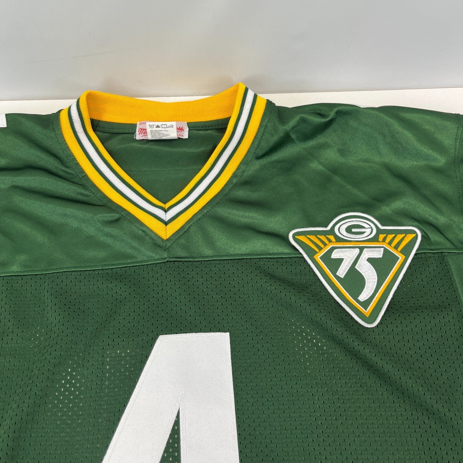 Brett Favre Jersey Green Bay Packers Mitchell & Ness size 52 XL Throwbacks 1996