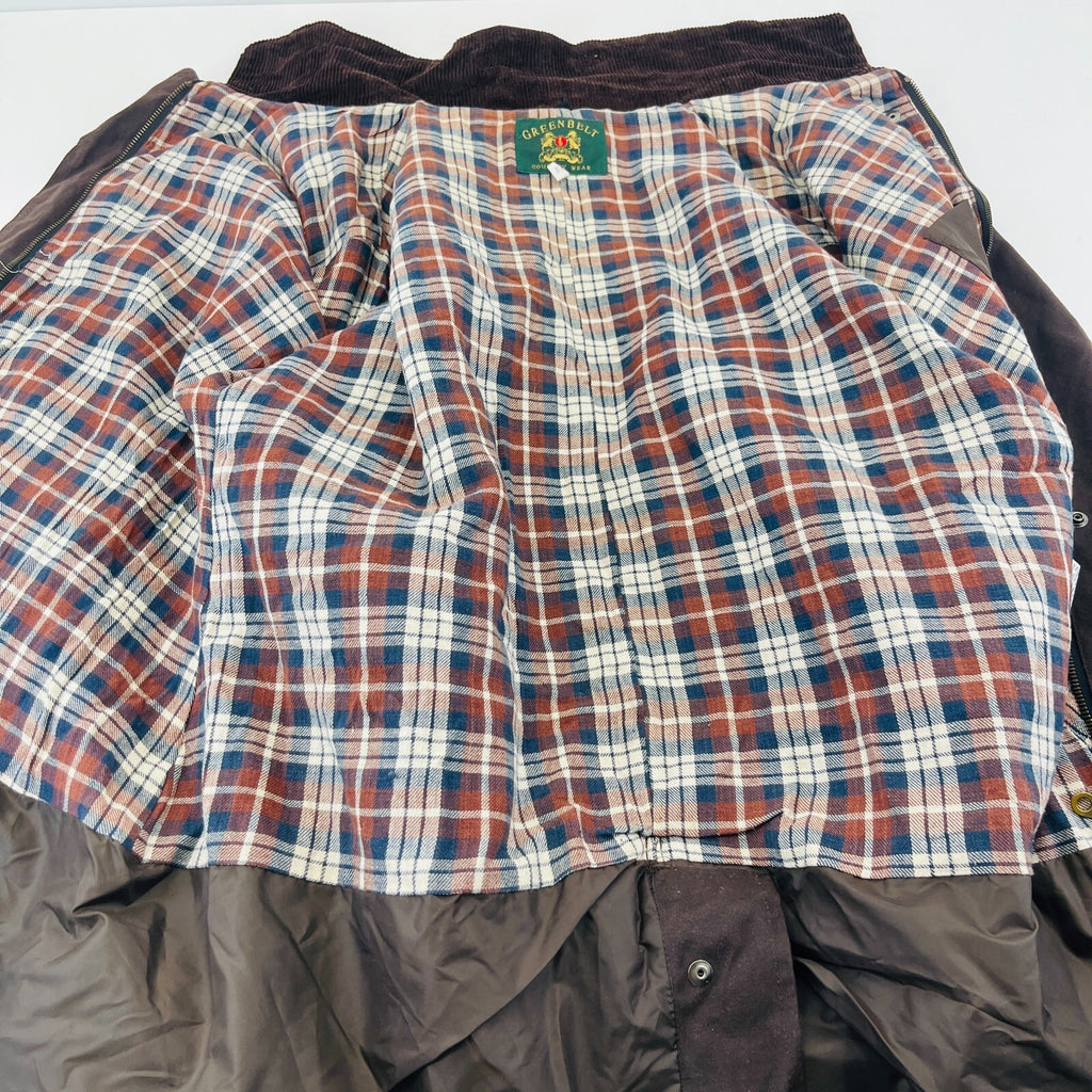 Greenbelt Women’s Wax Jacket in Brown size 2XL Waxed Cotton Coat