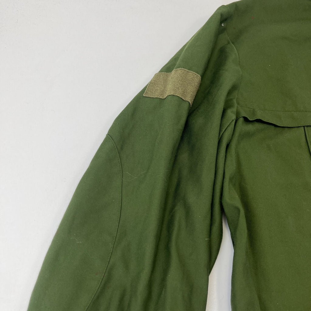 Vintage Marquardt & Schulz German Army Chore Jacket Olive Green Military EU 50