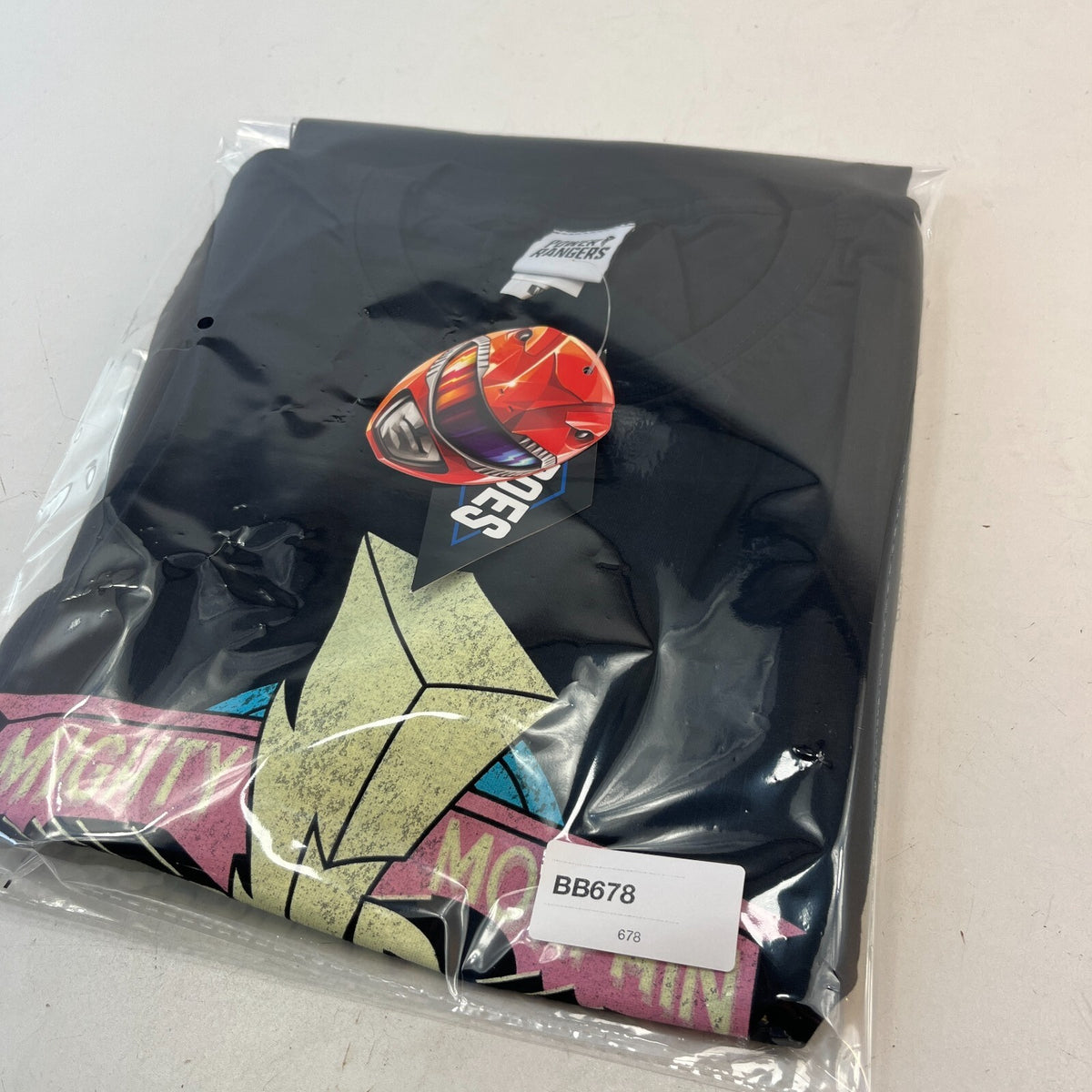 Power Rangers Logo Morph Into Action Women's/Unisex T-Shirt Mighty Morphin - M