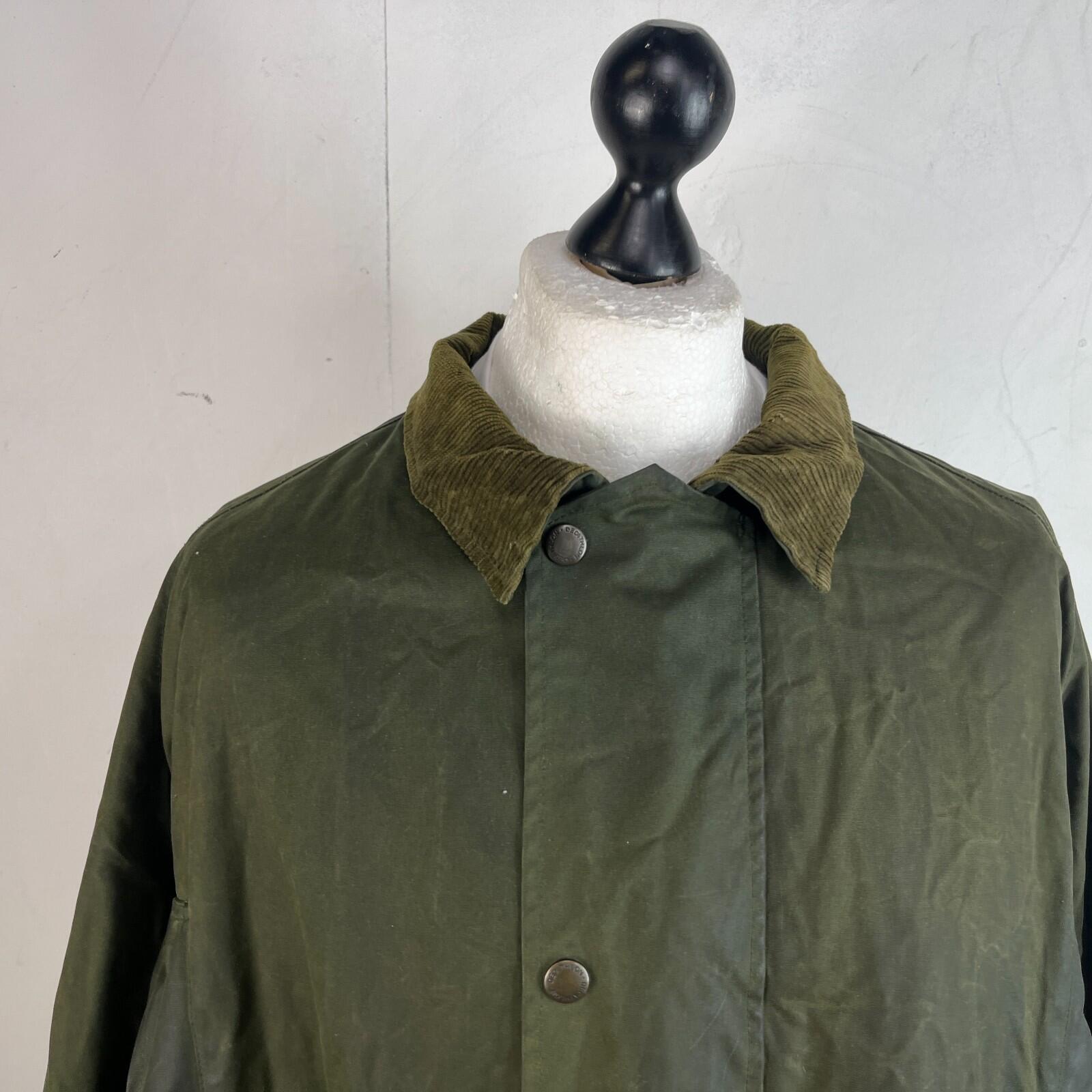 Decathlon Geologic Green Wax Jacket Size 3XL w/ Poachers Pocket Hunting Shooting