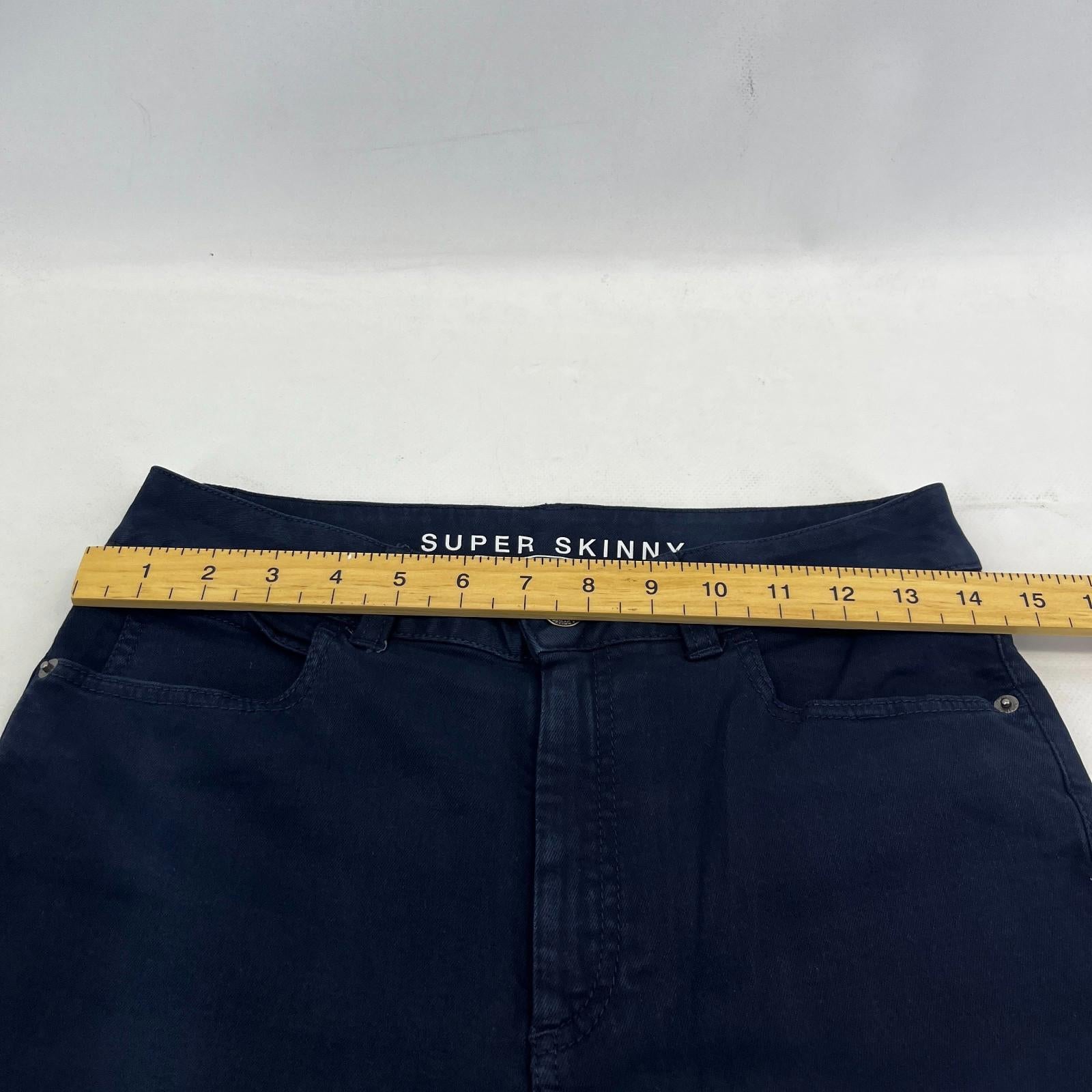 Marks & Spencer Navy Blue Super Skinny Jeans - UK size 10R - BNWOT