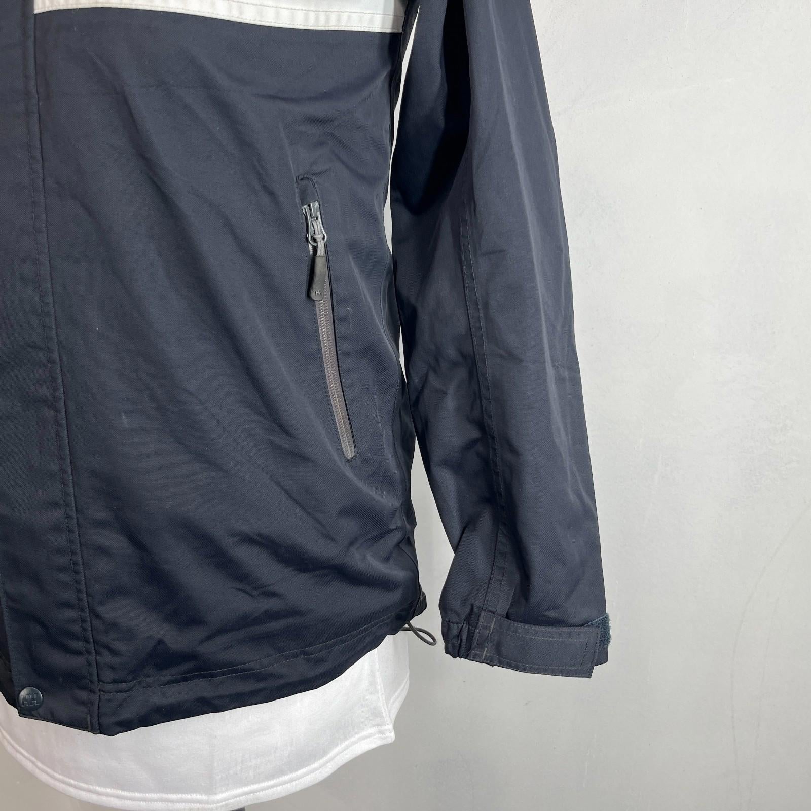 Helly Hansen Tech Performance Sailing Jacket Coat in Black Size S