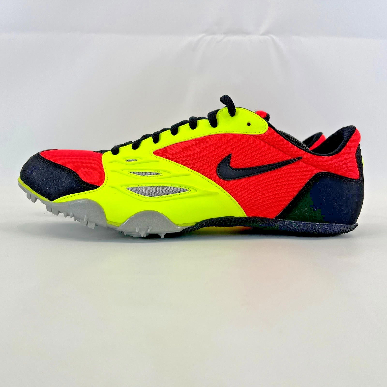 Nike Zoom Rival S Spikes Running Shoes Trainers UK size 13 Neon/Orange Black NEW