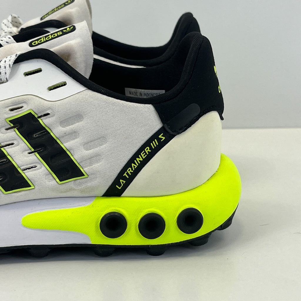 Adidas LA Trainer III S Trainers UK Junior size 5.5 FY7216 White/Black/Fluo